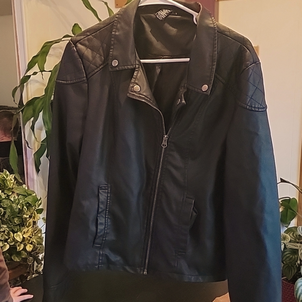 Leather jacket